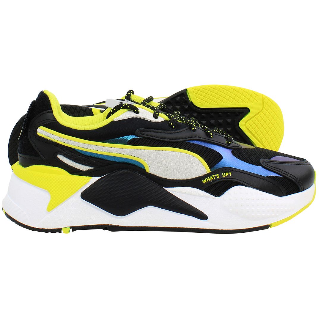 Puma RS-X3 x Emoji Mens Black Trainers