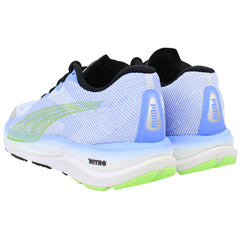 Puma Velocity Nitro 2 Womens Blue Running Shoes