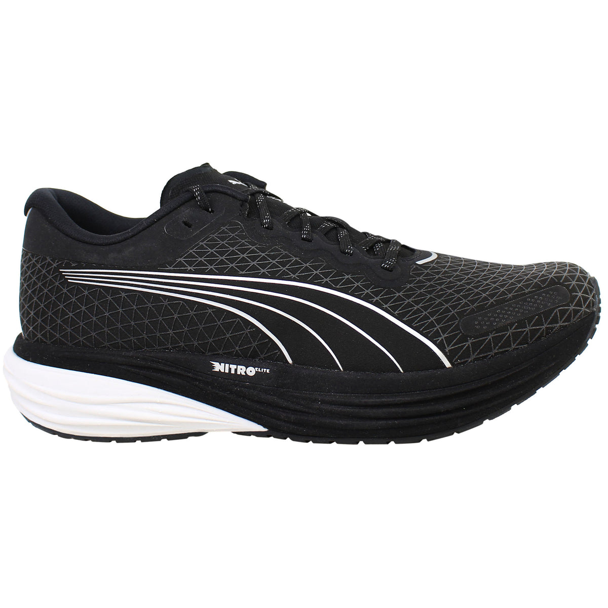 Puma Deviate Nitro 2 WTR Mens Black Running Shoes