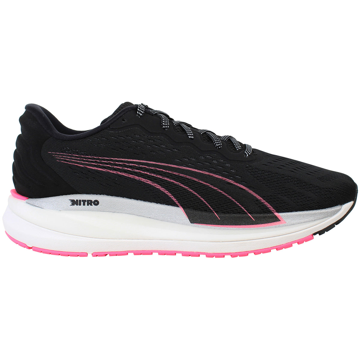 Puma Magnify Nitro Surge Womens Black Running Shoes