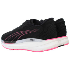Puma Magnify Nitro Surge Womens Black Running Shoes