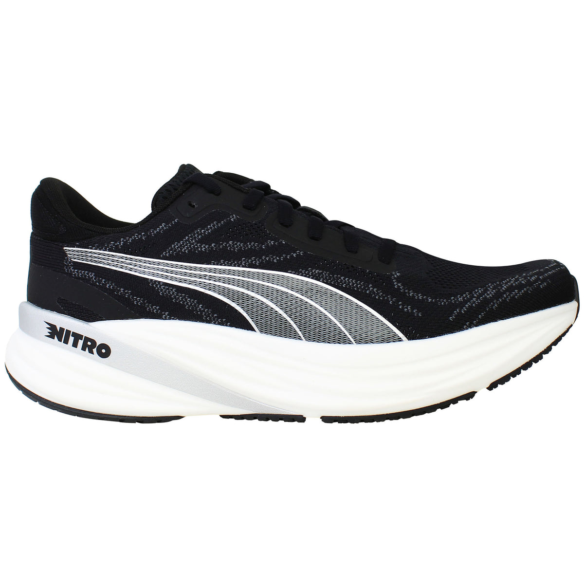 Puma Magnify Nitro 2 Mens Black Running Shoes