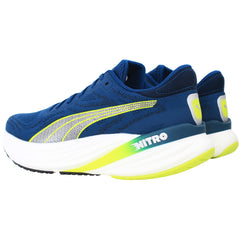 Puma Magnify Nitro 2 Mens Blue Running Shoes