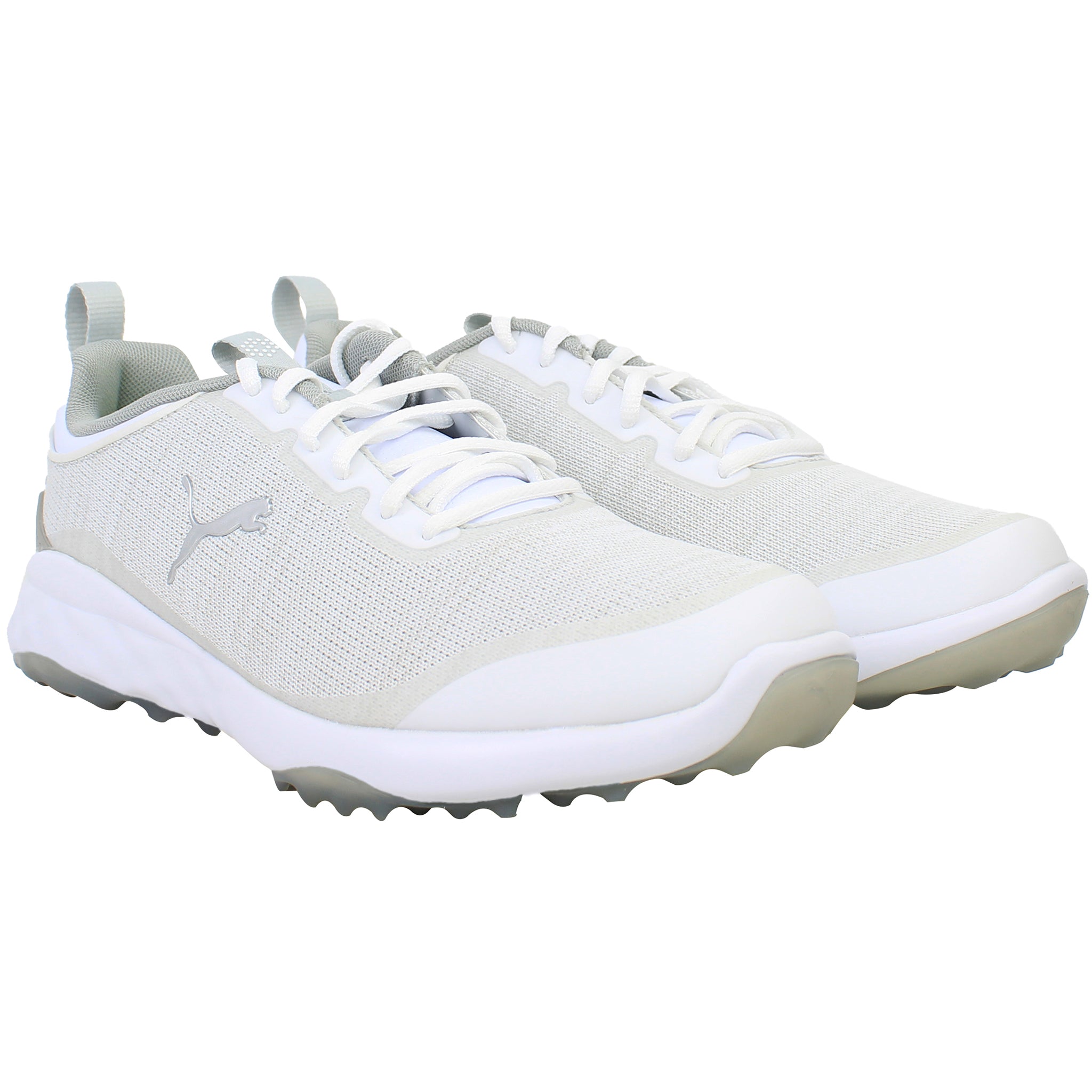 Puma Fusion Pro Mens White Golf Shoes