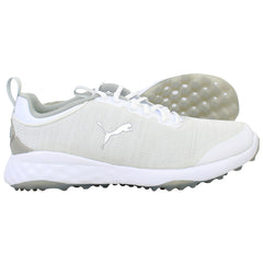 Puma Fusion Pro Mens White Golf Shoes