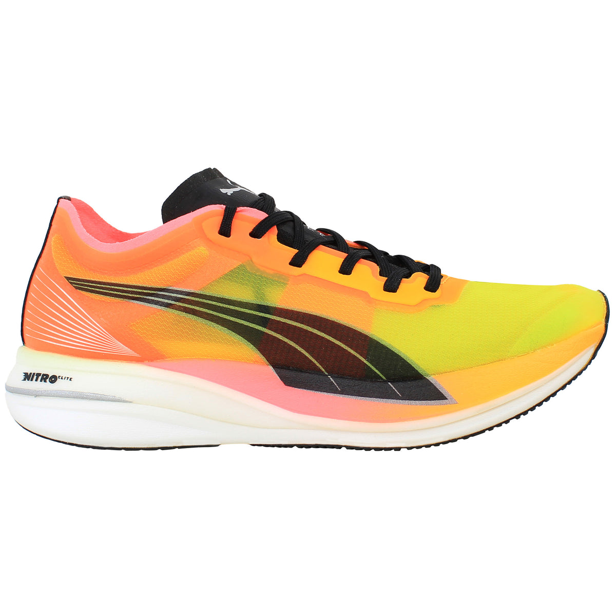 Puma Deviate Nitro Elite FG Womens Orange Running Shoes