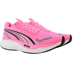 Puma Velocity Nitro 3 Womens Pink Running Shoes