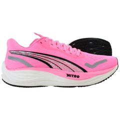 Puma Velocity Nitro 3 Womens Pink Running Shoes