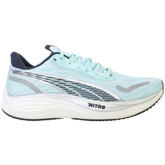 Puma Velocity Nitro 3 Womens Light Blue Running Shoes