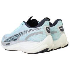 Puma Velocity Nitro 3 Womens Light Blue Running Shoes