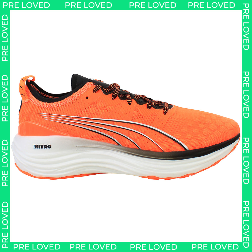 Puma ForeverRun Nitro Mens Orange Running Shoes NO BOX