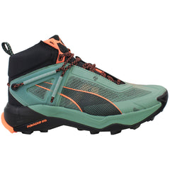 Puma Explore Nitro Mens Green Mid Hiking Shoes