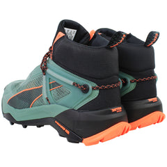 Puma Explore Nitro Mens Green Mid Hiking Shoes