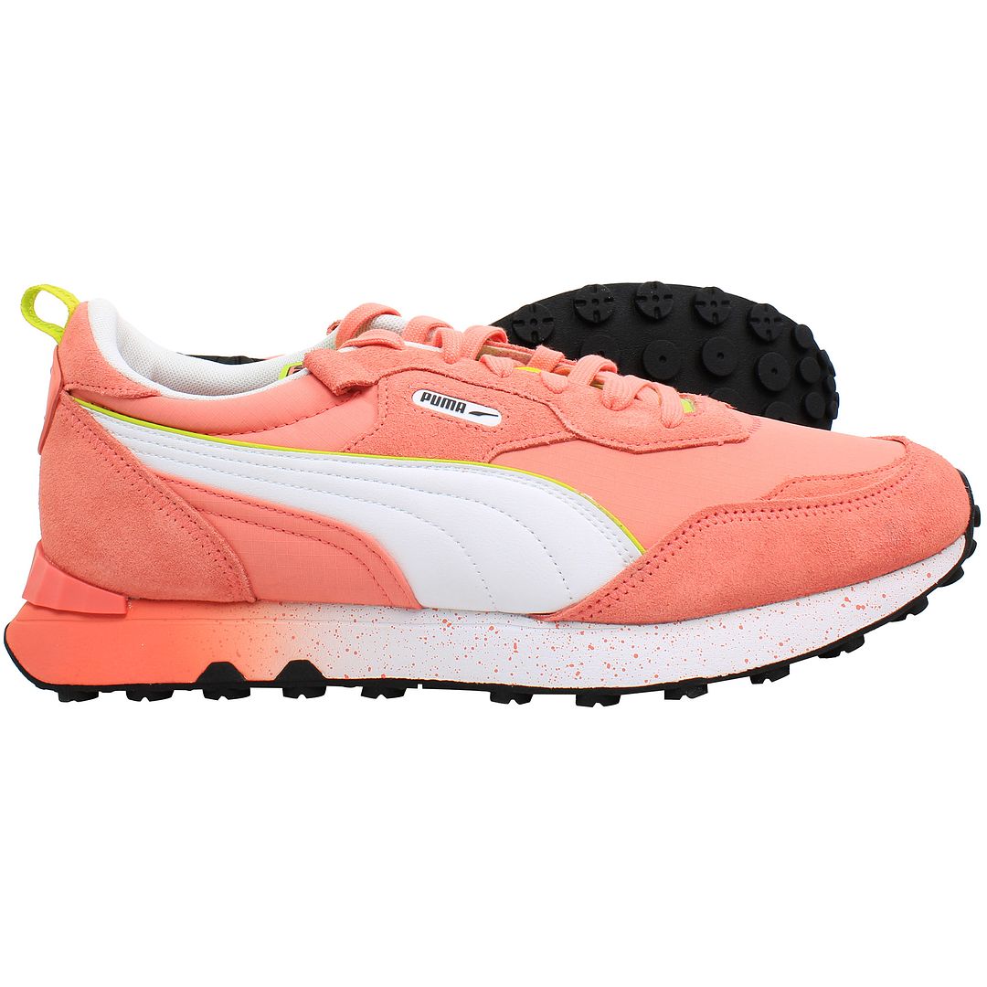 Puma x Spongebob Rider FV Mens Pink Trainers