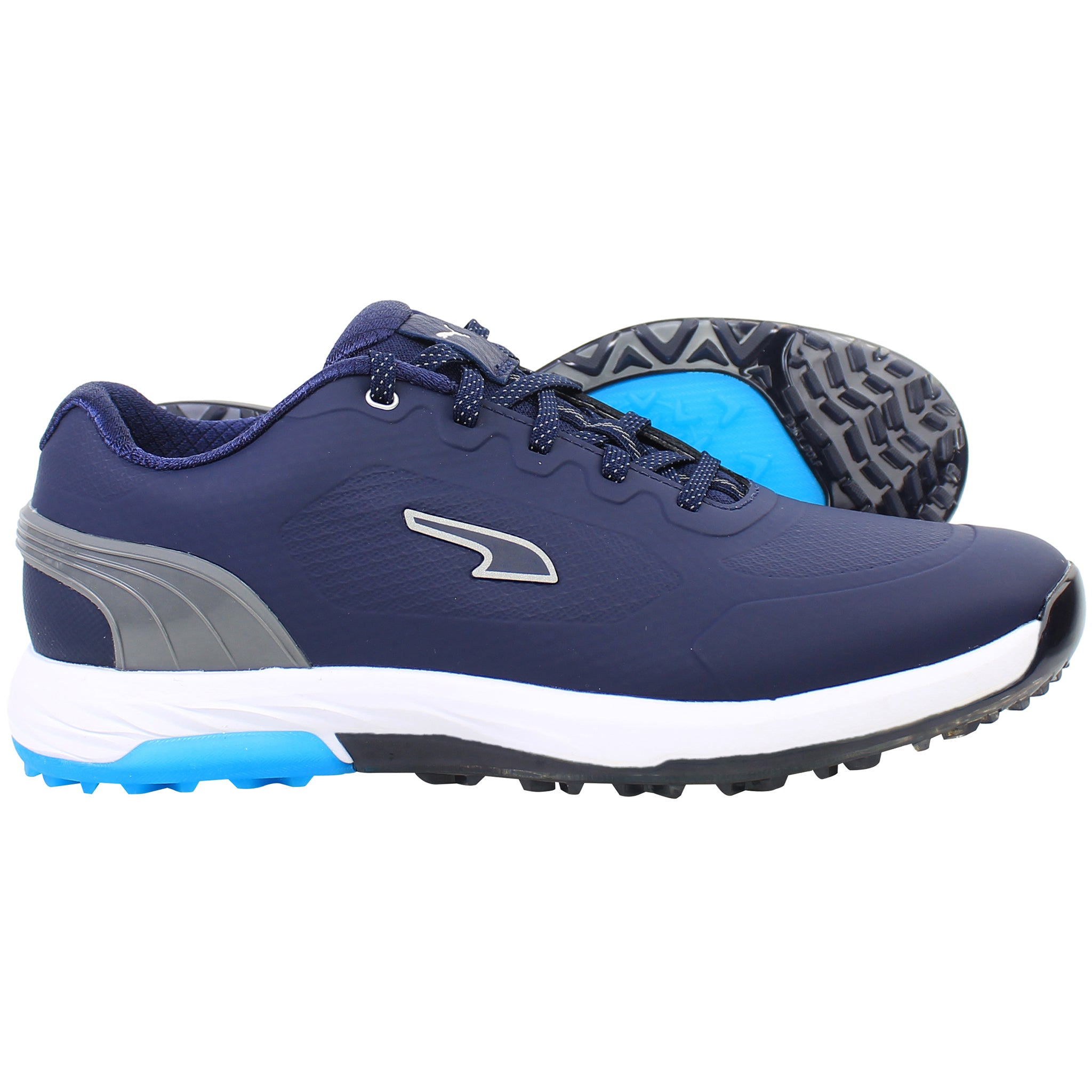 Puma Alphacat Nitro Mens Navy Golf Shoes