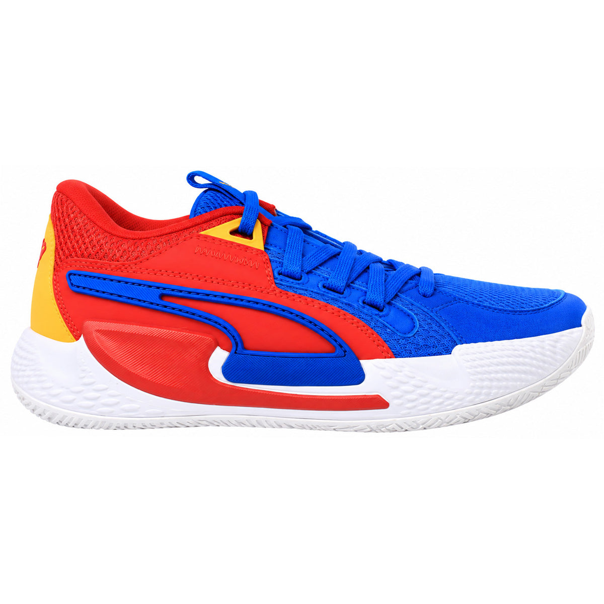 Puma DC Comics x Court Rider Superman Mens Blue Basketball Shoes