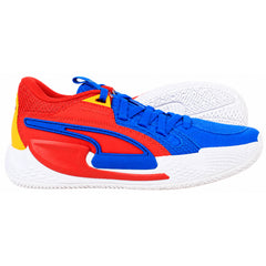 Puma DC Comics x Court Rider Superman Mens Blue Basketball Shoes