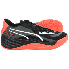 Puma All-Pro Nitro Mens Black Basketball Shoes
