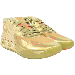 Puma MB.01 Golden Child Mens Gold Basketball Shoes