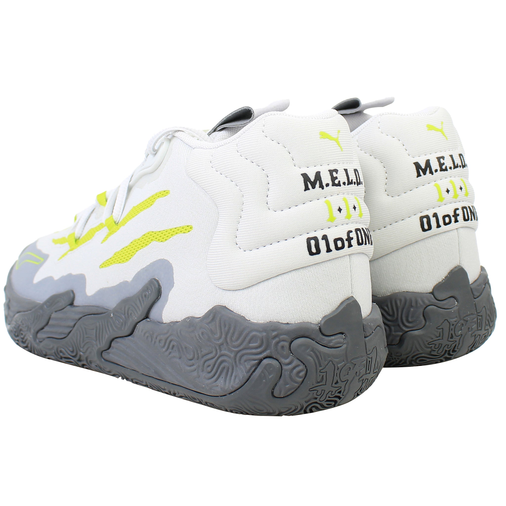 Puma MB.03 Hills Mens White Basketball Shoes