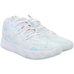 Puma MB.03 Iridescent Mens White Basketball Shoes