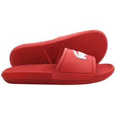 Lacoste Croco Slide 119 1 Mens Red Sliders