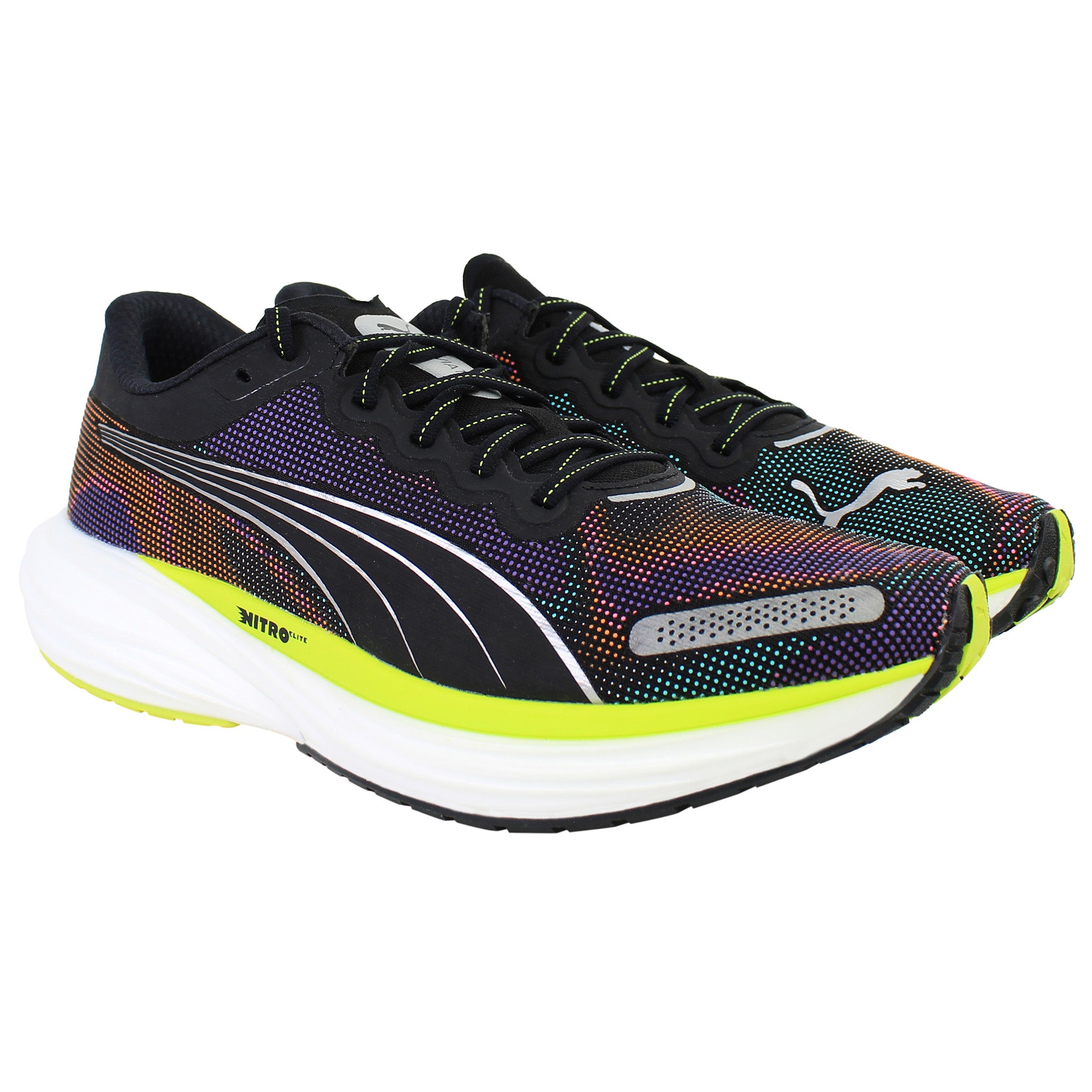 Puma Deviate Nitro 2 PsyRush Mens Black Running Shoes