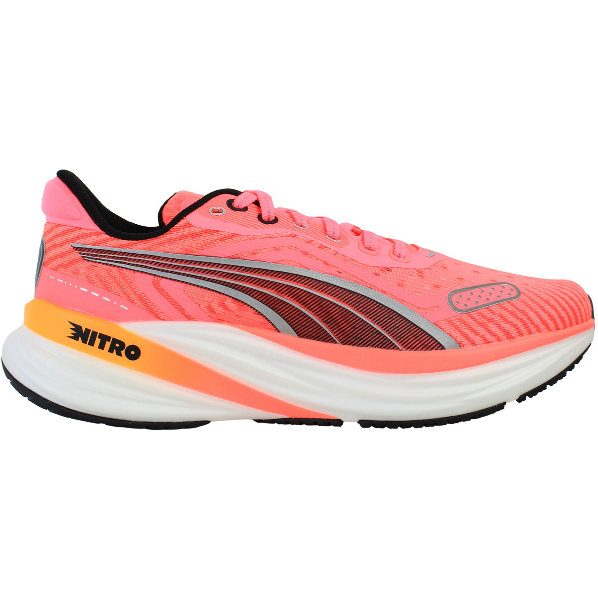 Puma Magnify Nitro 2 Tech Womens Red Running Shoes