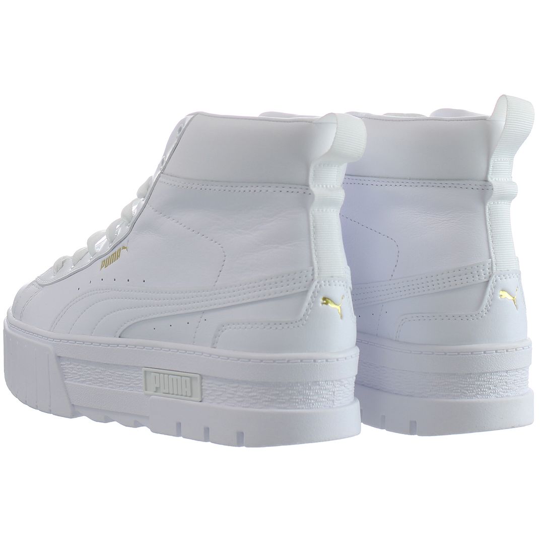 Puma Mayze Mid Womens White Trainers