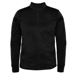 Sergio Tacchini Long Sleeve Zip Up Black Mens Zone Track Jacket 38169 167