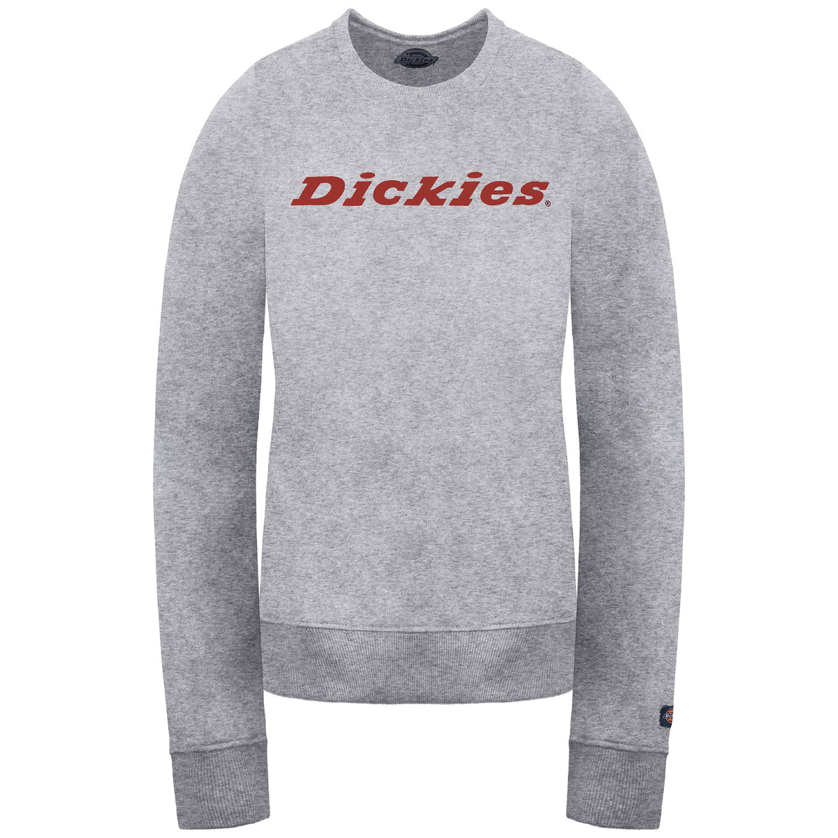 Dickies Wordmark Womens Grey Sweater