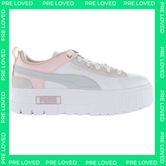 Puma Mayze Raw Womens White Trainers NO BOX