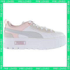 Puma Mayze Raw Womens White Trainers NO BOX