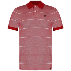 Nike Logo Mens Red/White Polo Shirt