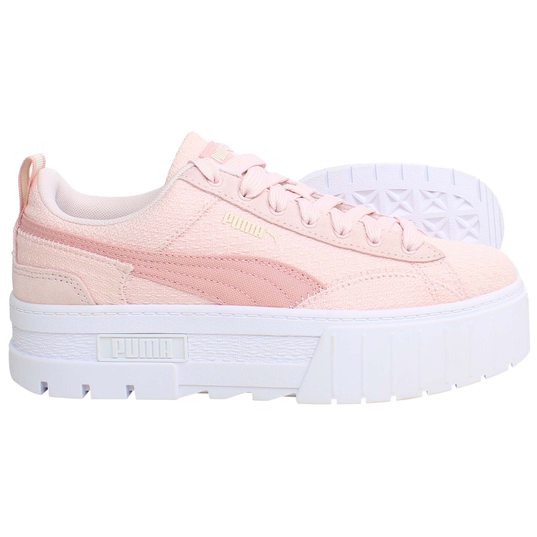 Puma Mayze Patchwork Womens Pink Trainers