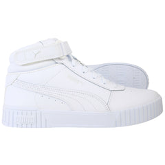 Puma Carina 2.0 Mid Womens White Trainers