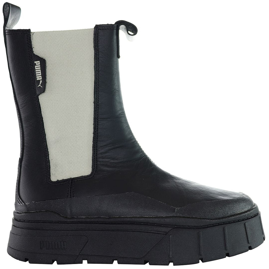 Puma Mayze Stack Chelsea Womens Black Boots