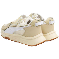 Puma Wild Rider Futurism AC Kids Beige Trainers