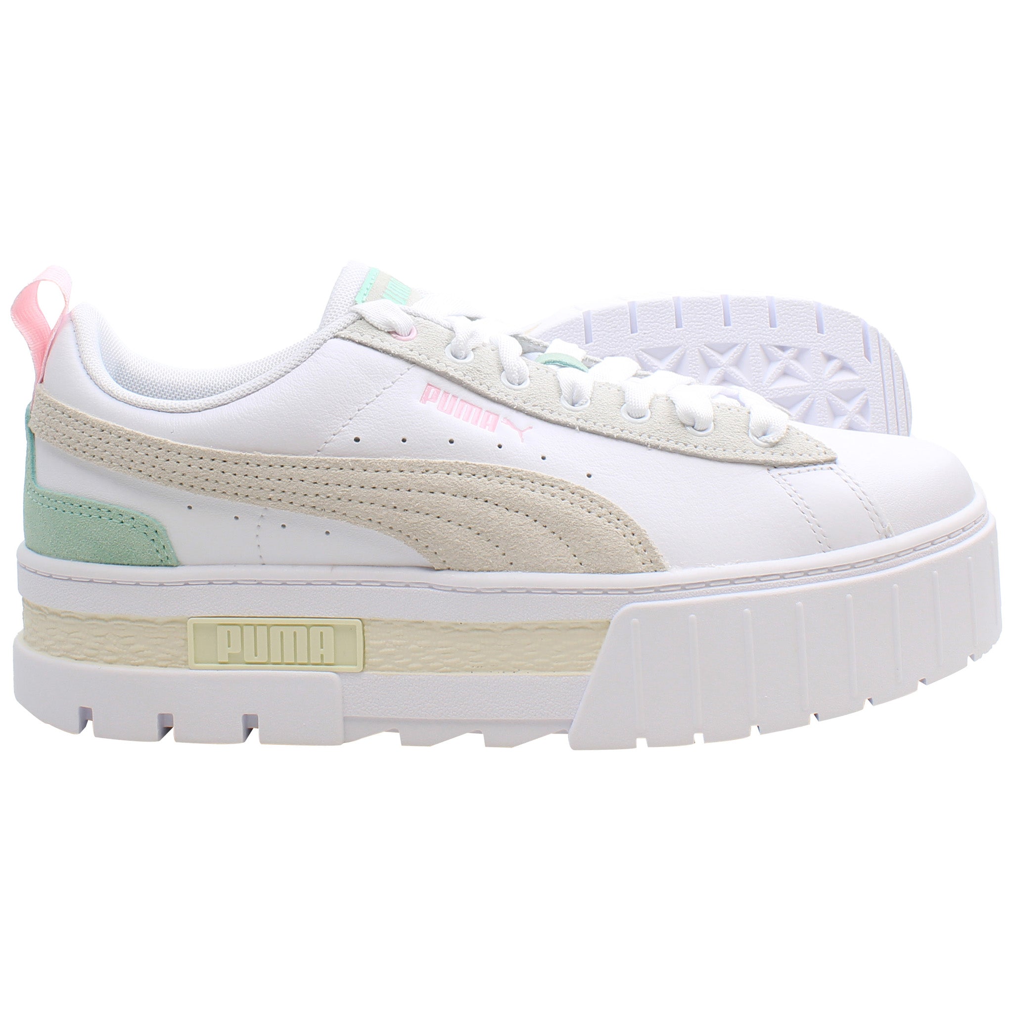 Puma Mayze Mix Womens White Trainers