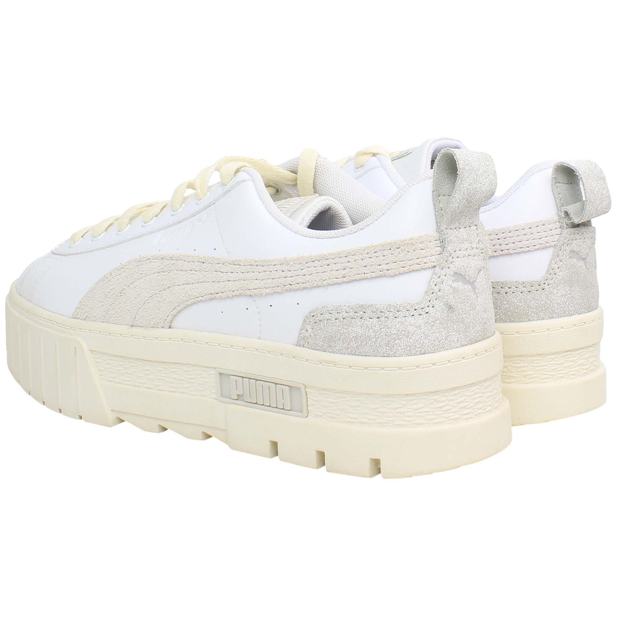 Puma Mayze Thrifted Womens White Trainers