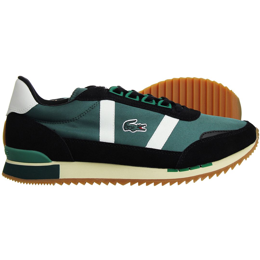 Lacoste Partner Retro 319 1 SMA Mens Green/Black Trainers