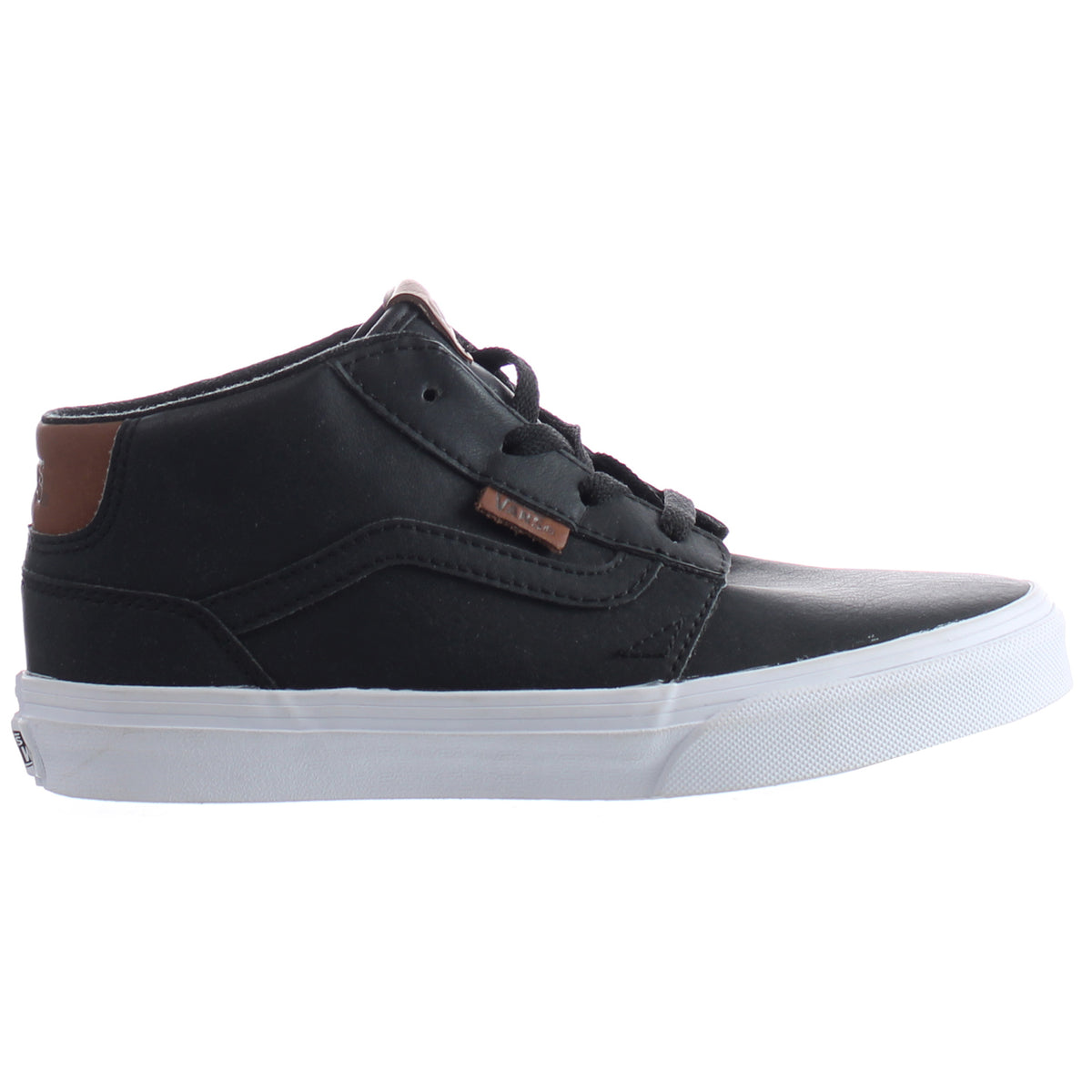 Vans Chapman Mid Kids Black Plimsolls