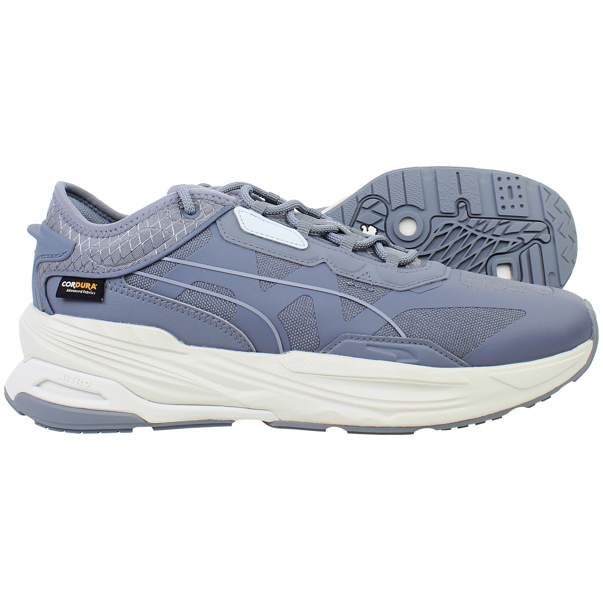 Puma Extent Nitro Cordura Mens Grey Trainers