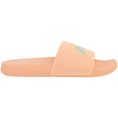 FitFlop Iqushion Arrow Knit Womens Orange Sliders
