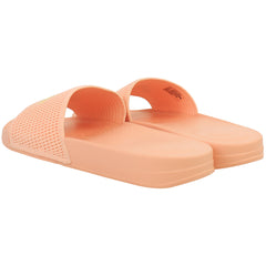 FitFlop Iqushion Arrow Knit Womens Orange Sliders