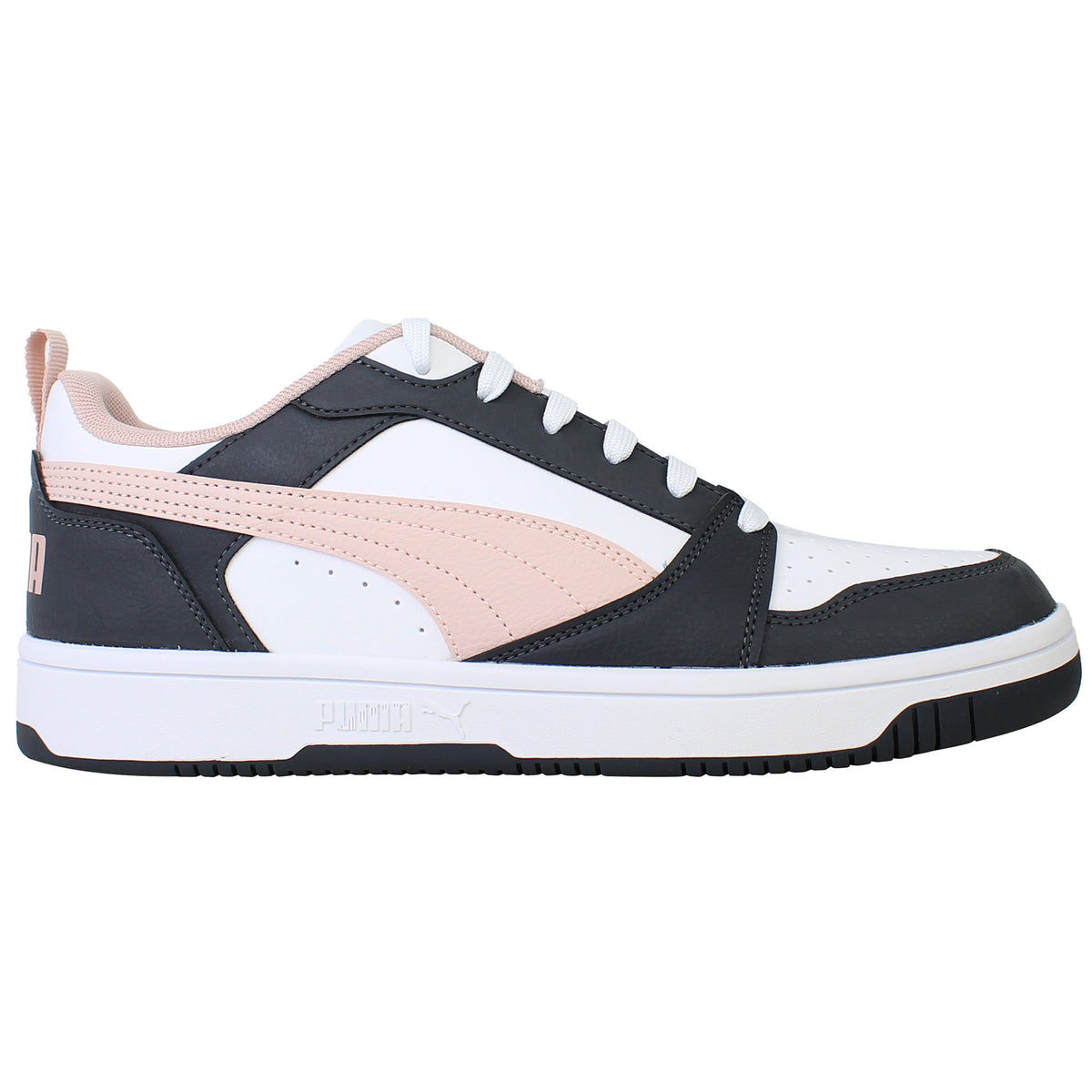 Puma Rebound v6 Low Mens White Trainers