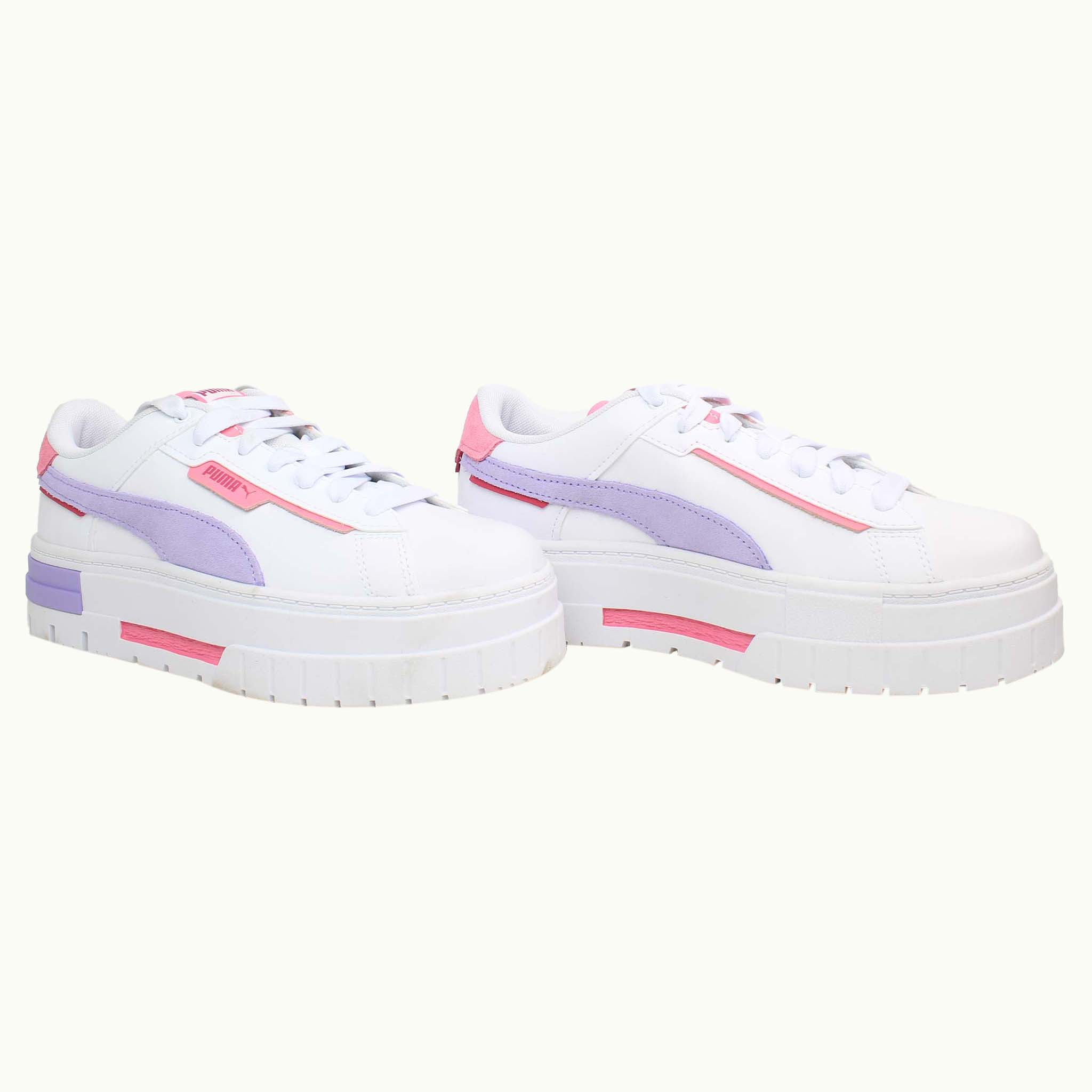 Puma Mayze Crashed Womens White Trainers NO BOX