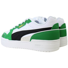Puma CA Pro Lux III Mens White/Green Trainers