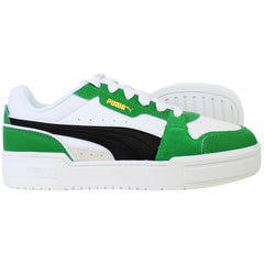 Puma CA Pro Lux III Mens White/Green Trainers