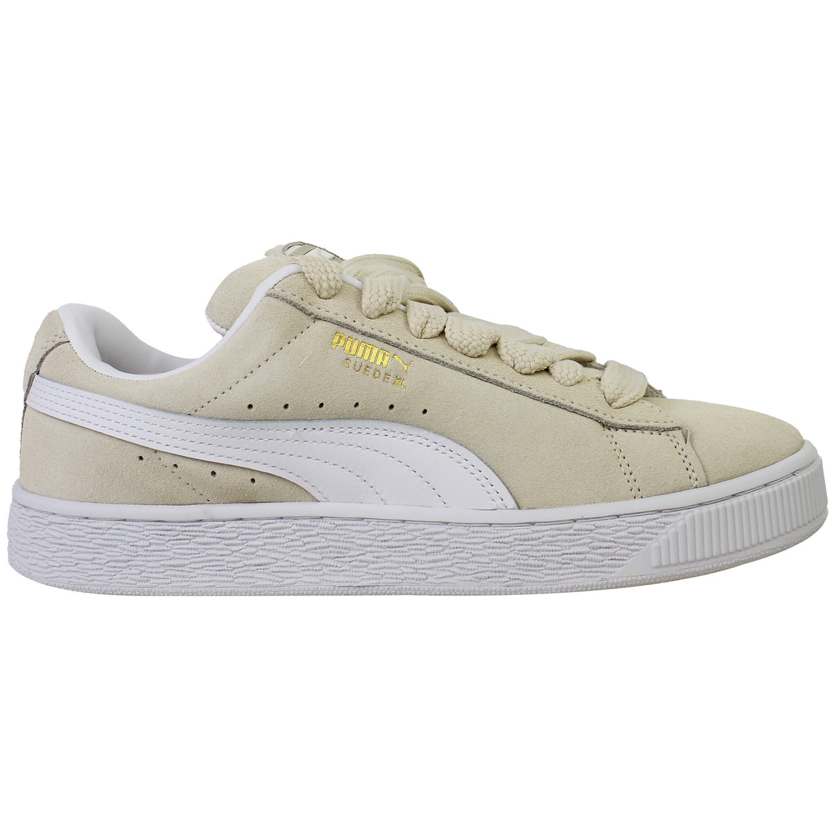 Puma Suede XL Mens Beige Trainers